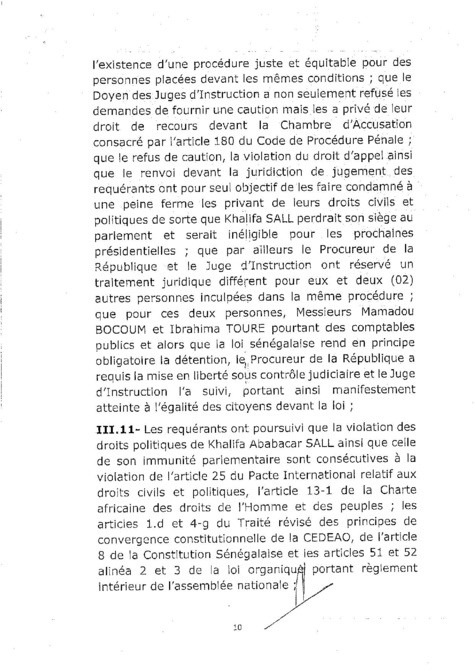  L'arrêt de la Cour de justice de la Cedeao sur l'affaire Khalifa Sall (PART 2)