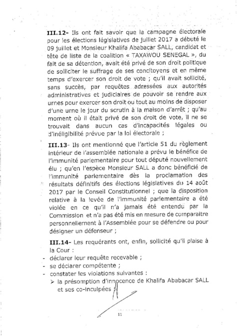  L'arrêt de la Cour de justice de la Cedeao sur l'affaire Khalifa Sall (PART 2)