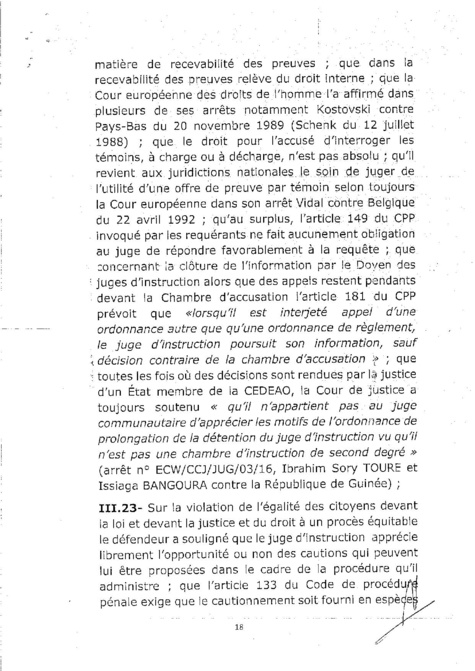  L'arrêt de la Cour de justice de la Cedeao sur l'affaire Khalifa Sall (PART 2)