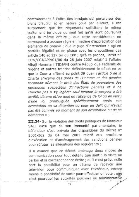  L'arrêt de la Cour de justice de la Cedeao sur l'affaire Khalifa Sall (PART 2)