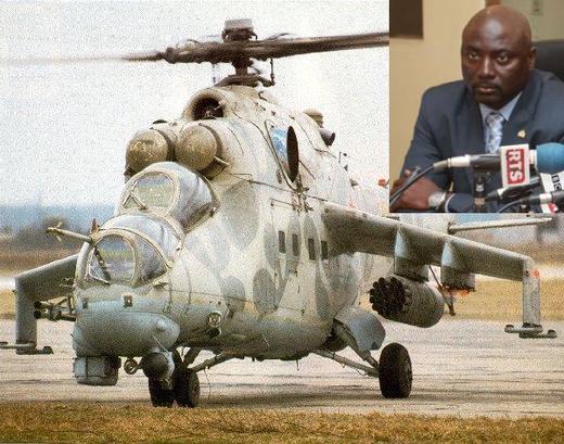 MISSION SECRETE : Jammeh envoie son Ministre des Affaires Etrangères à Biélorussie pour acquérir des hélicoptères de guerre de type MI-24. C’était une commande de Gbagbo bloquée par les Nations Unies