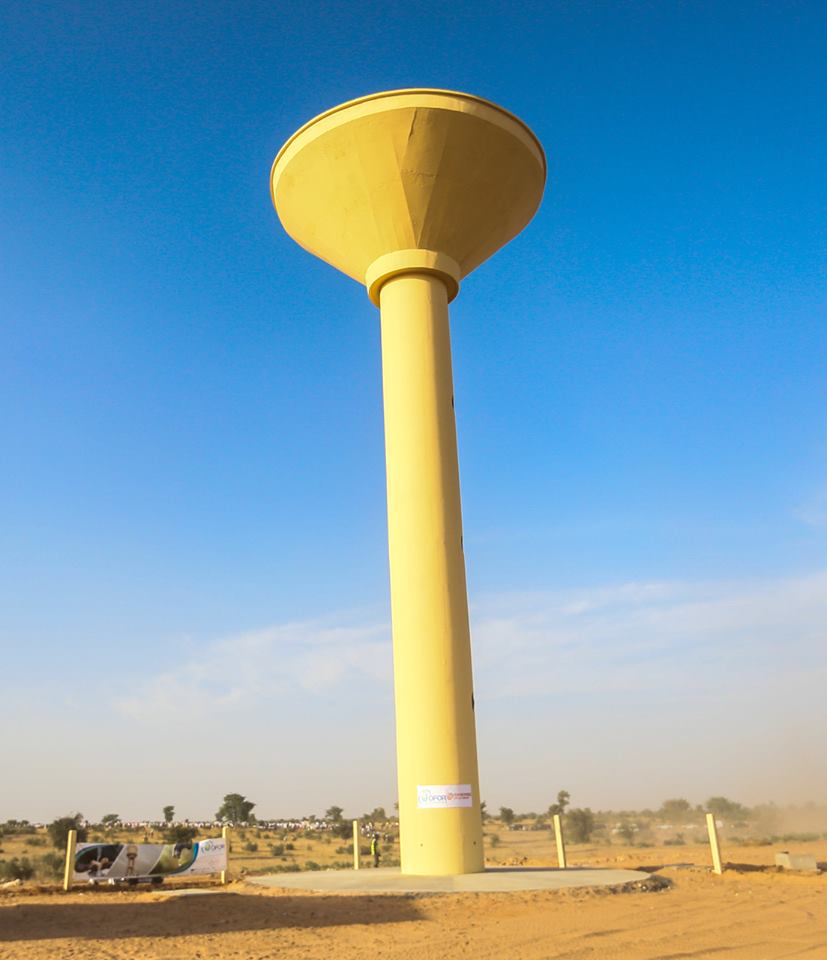 Photos :  Macky Sall a inauguré samedi le forage de Touba Rouf dans la région de Louga