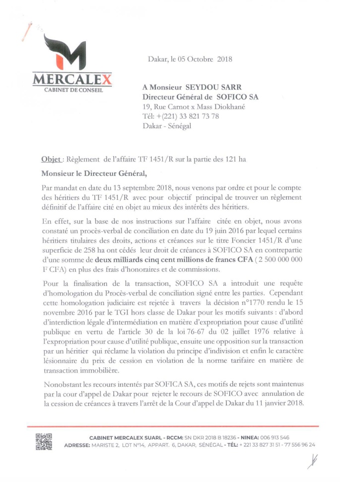 Scandale de 94 milliards FCFA : Un enregistrement dévastateur de la «réunion de travail» entre Ousmane Sonko et les héritiers du TF1451R