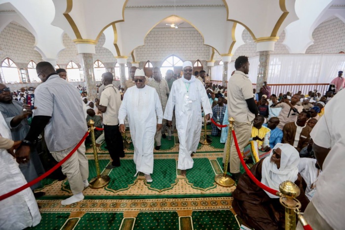 Photos: L'inauguration de la Grande mosquée de Guédiawaye par SE Macky Sall