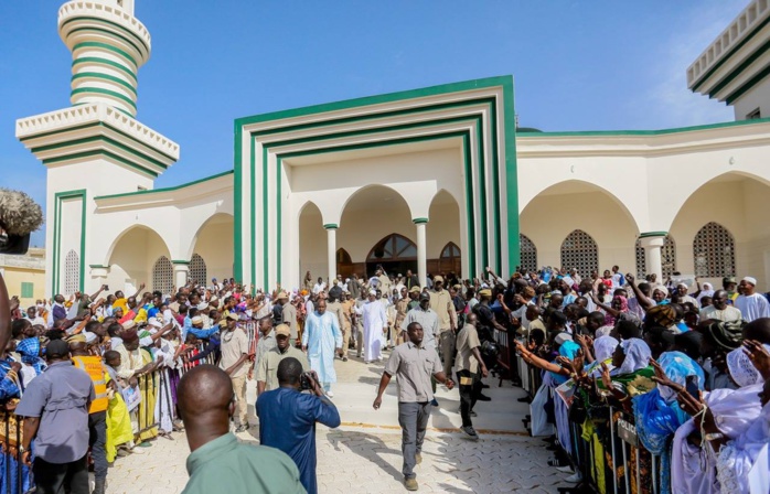 Photos: L'inauguration de la Grande mosquée de Guédiawaye par SE Macky Sall