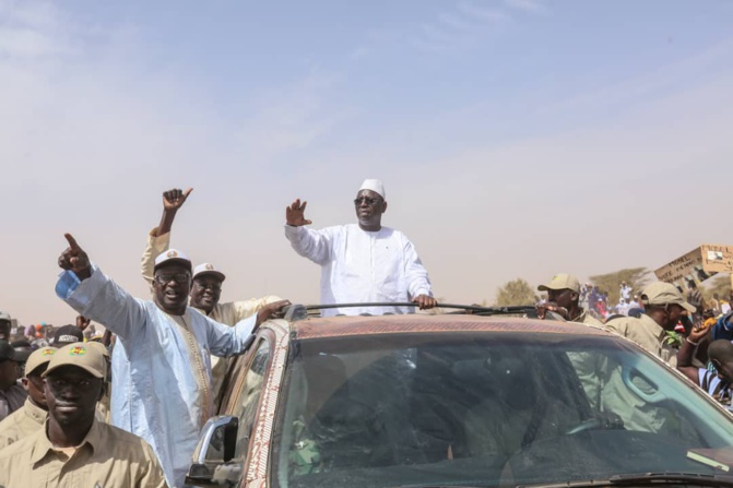 Moussa Sow grand artisan de l’accueil populaire de Macky Sall à Madina Ndiathbé dans le Fouta