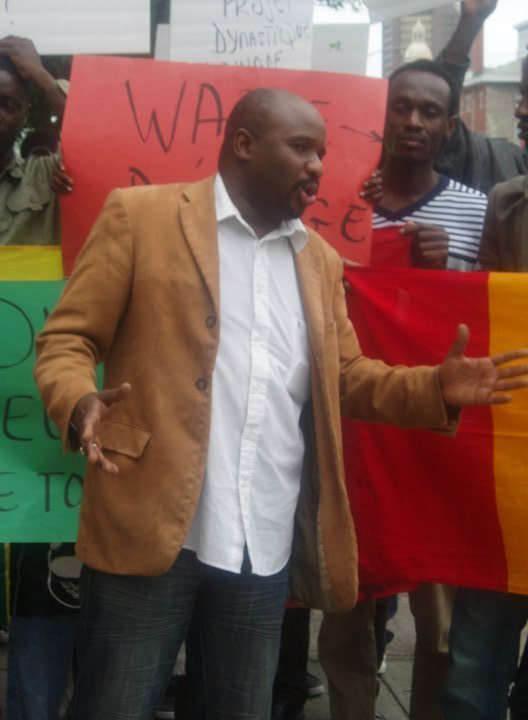 PHOTOS-Marche des Sénégalais à Montréal au Canada