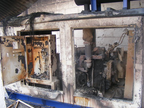 Les Images de la casse de l’usine de fabrication des dosettes d’Alcool