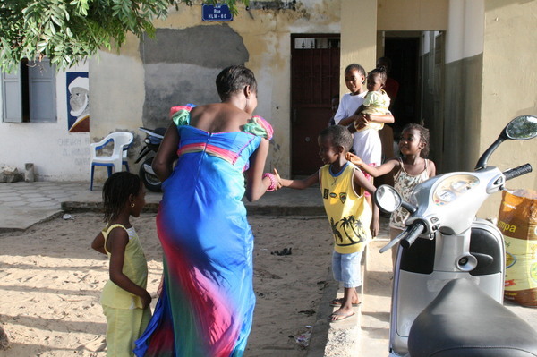 Ndèye Guèye amoureuse des enfants