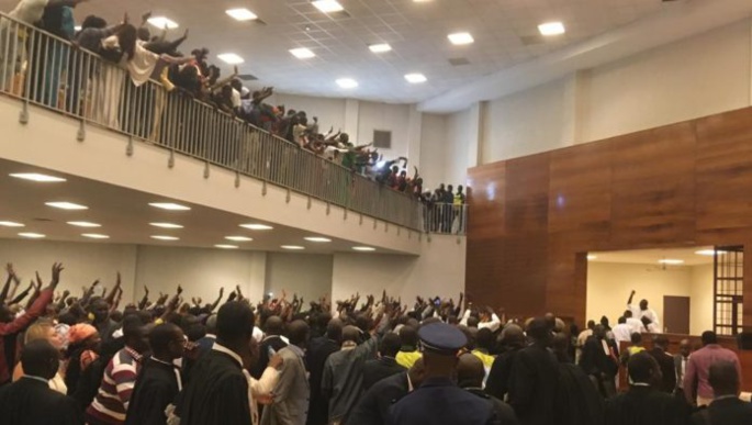 Rôle de l'audience de la première Chambre de Dakar ce 17 Avril 2019