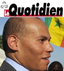 Traité de comploteur : Le Quotidien porte plaint contre Karim Wade [Document]