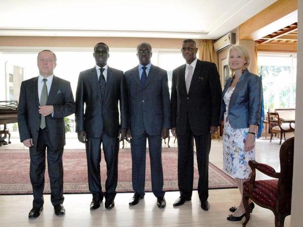 CROIX DU MERITE POLONAISE POUR LE PRESIDENT DU CONSEIL REGIONAL DE DAKAR