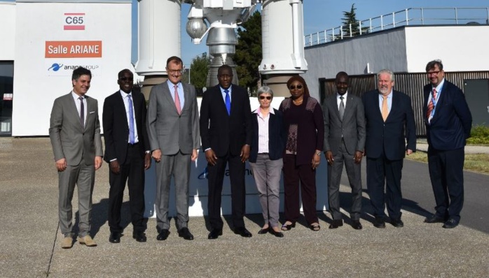 France: Cheikh Oumar Hanne en visite guidée au niveau des installations d’ArianeGroup 