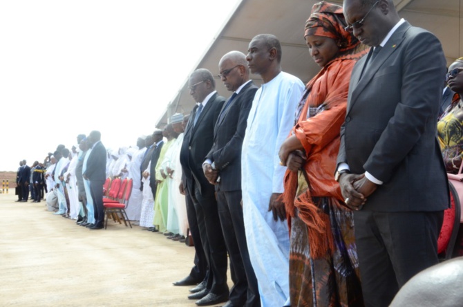 PHOTOS - AIDB: Les images de l'arrivée de la dépouille d'Ousmane Tanor Dieng