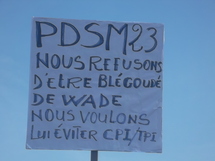 Le Pds a son M23