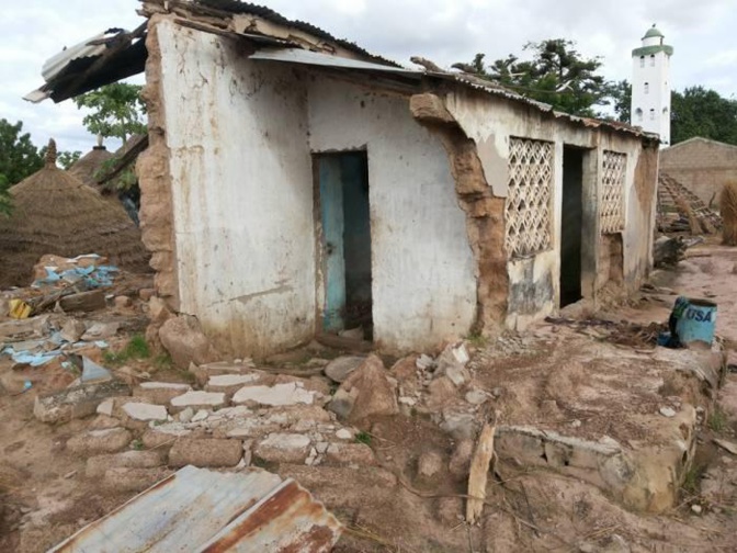 Pluies dans le Saloum : De nombreux dégâts notés dans le village de Keur Ndongo