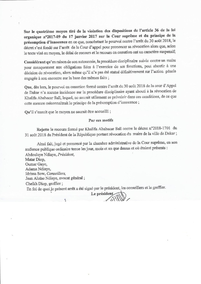 Gestion des déchets solides : Khalifa Sall et l’Entente Cadak déboutés (Documents)