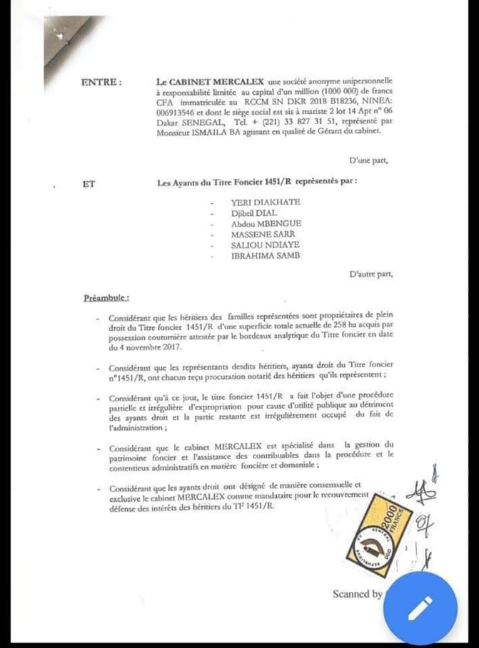 Ce qui n'a jamais été dit sur "l'affaire des 94 milliards FCfa" ( Documents-Preuves )