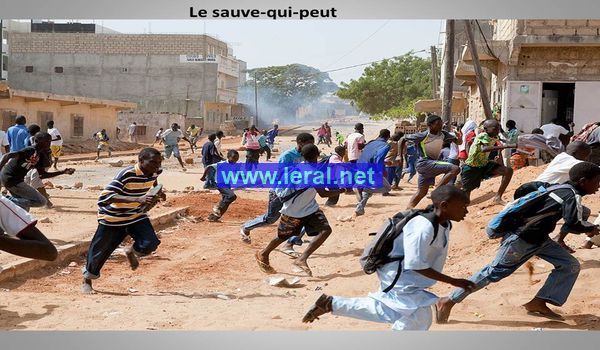 (Reportage) - Photos chocs de la barbarie policière sur les élèves du Lycée Limamoulaye de Guédiawaye