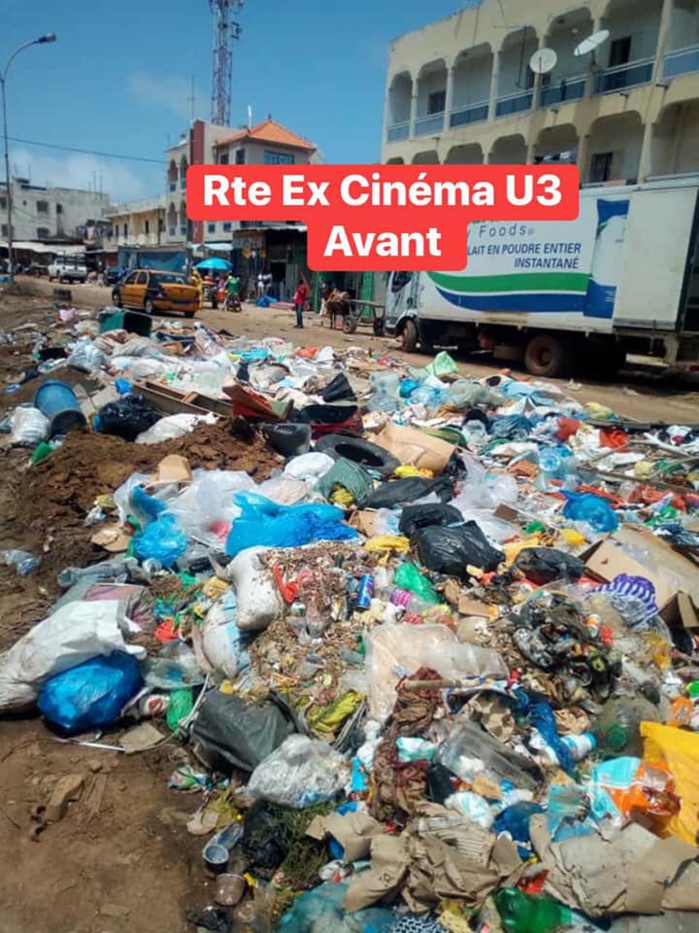 PHOTOS : la route de l’ex-cinéma U.3 des Parcelles Assainies change de visage 