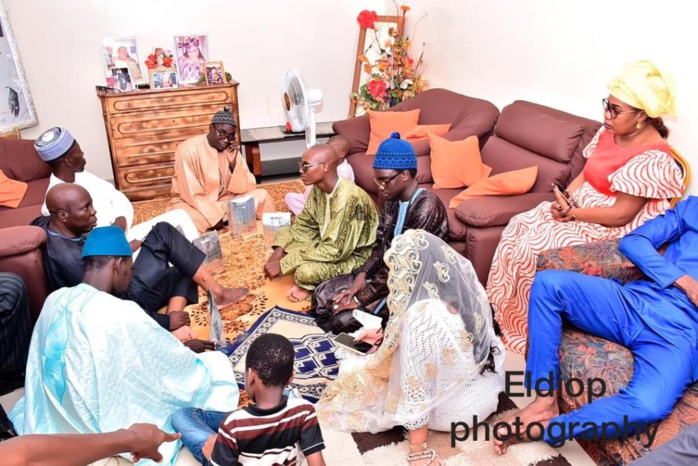 PHOTOS - Mariage de Bass Thioung: Découvrez l'heureuse élue Diarra Vaz