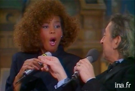 RENCONTRE MÉMORABLE ENTRE WHITNEY HOUSTON ET SERGE GAINSBOURG