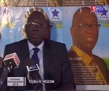 Présidentielle 2012 - Temps d'antenne de Djibril Ngom du lundi 20 février 2012