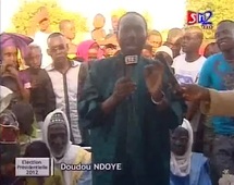 Présidentielle 2012 - Temps d'antenne de Doudou Ndoye du lundi 20 février 2012