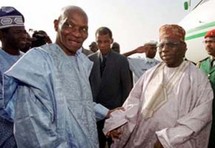 Obasanjo a reçu Wade hier soir