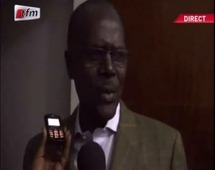 Réaction de Ousmane Tanor Dieng dans son QG à Colobane