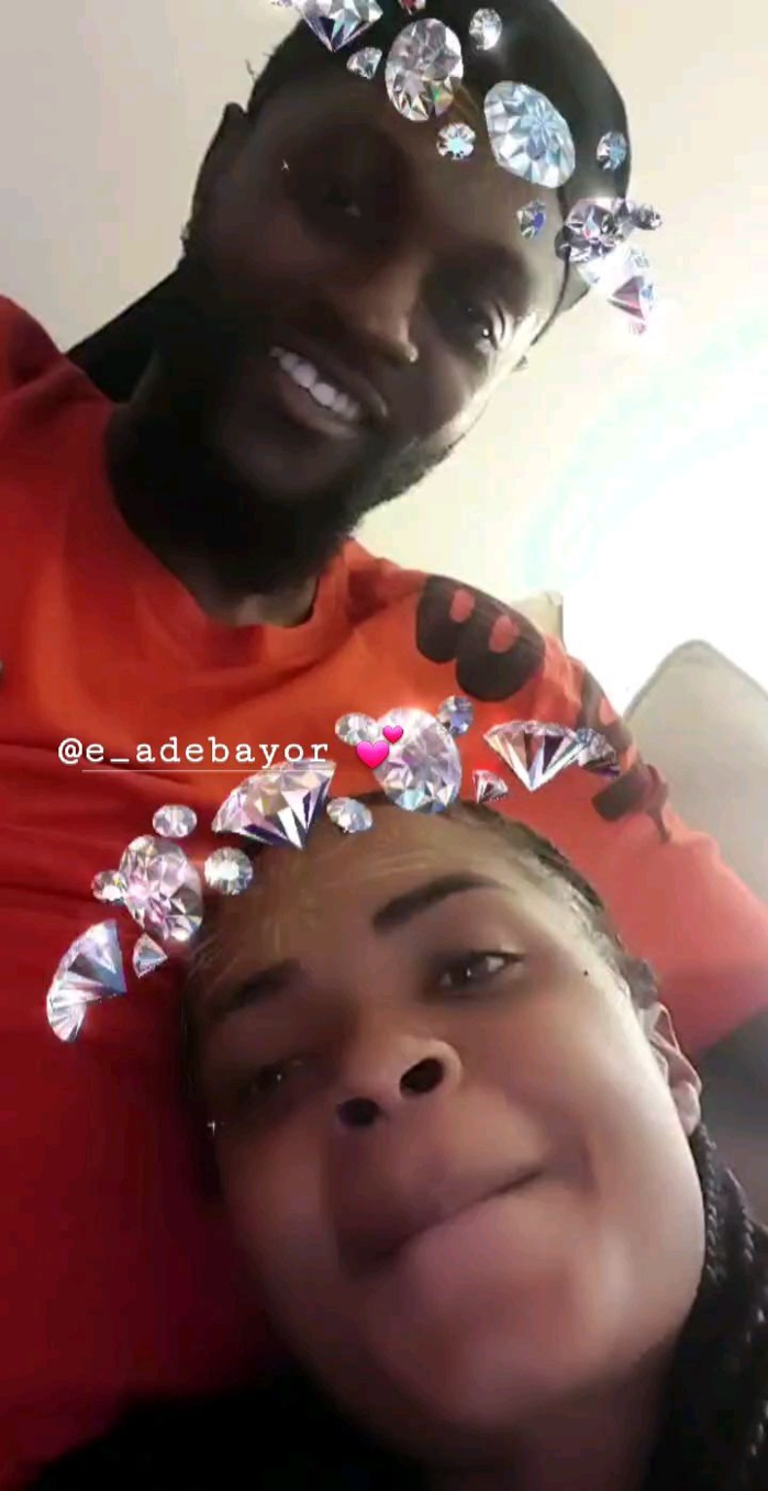 C’est fini entre Adebayor et sa petite amie namibienne, Dillish