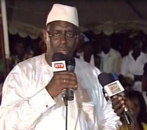 Présidentielle 2012 / Second tour - Temps d'antenne de Macky Sall du lundi 19 mars 2012