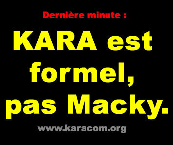 Affiche le site officiel de Kara