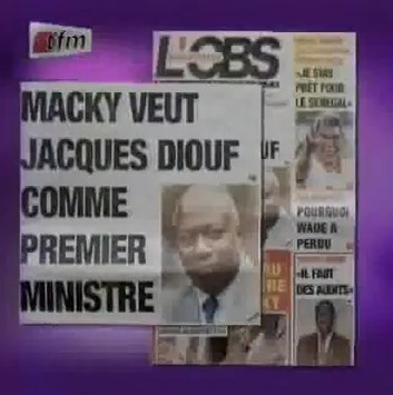 Revue de presse du 29 mars 2012 par Lamine Samba