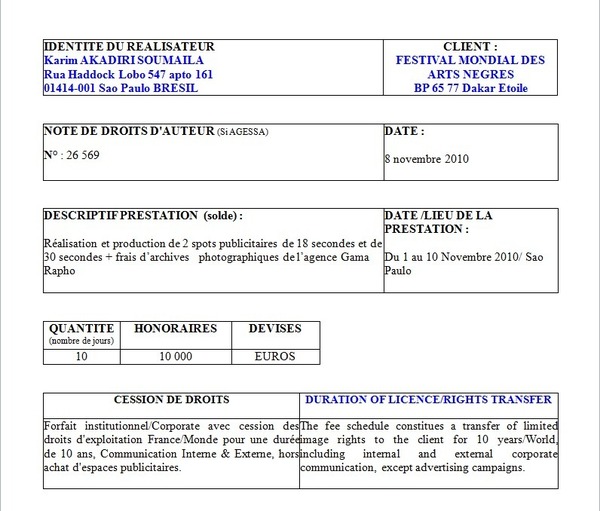 [Documents] Fesman 3 : Une "victime" de Sindiély Wade crie son désespoir