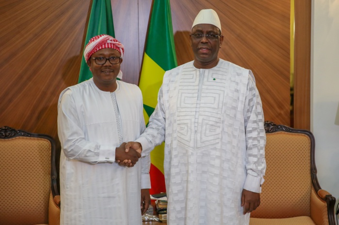 Palais de la République: Macky Sall reçoit Umaro Sissoco Embalo, le président nouvellement élu de la Guinée-Bissau