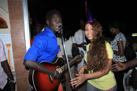 Viviane en communion avec ses fans