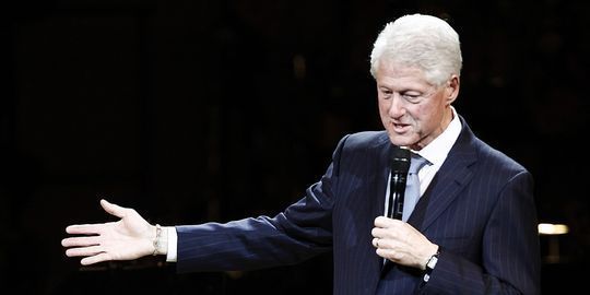 Bill Clinton en campagne pour la réélection de Barack Obama