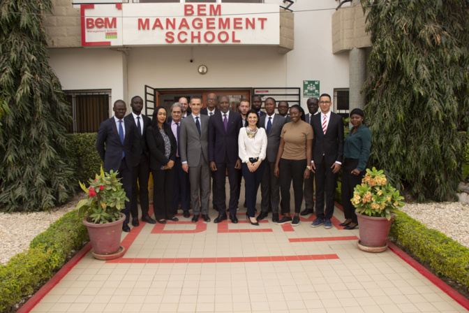 Visite de l’Ambassadeur de France Philippe Lalliot à BEM-Dakar