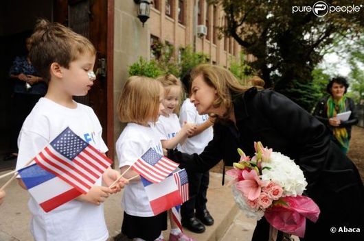 Valérie Trierweiler : 'Michelle Obama est celle qui m'a le plus impressionnée'