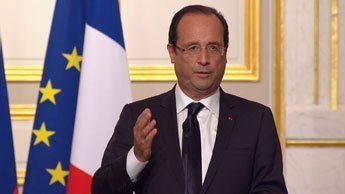 Pour François Hollande, la paix en Syrie passe par "le départ de Bachar al-Assad"