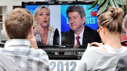 Passe d'armes entre Le Pen et Mélenchon au sujet du "faux tract"