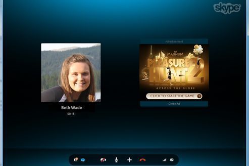 Skype : la publicité s'invite dans les conversations