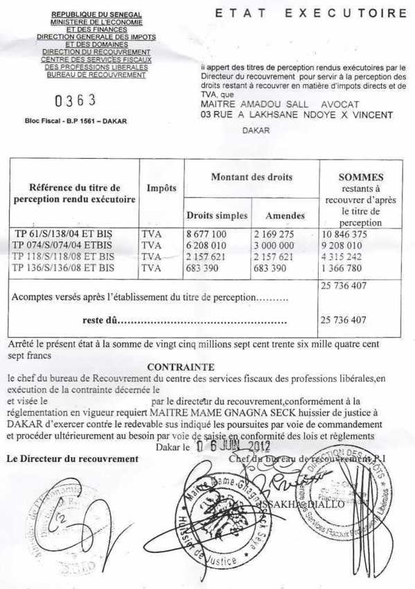 Me Sall s'étrangle de colère : "Ils ne me feront pas taire"