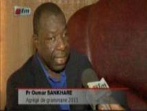 En guise de soutien au Professeur Oumar Sangharé,Fama Diagne renonce à la distinction des Palmes académiques françaises