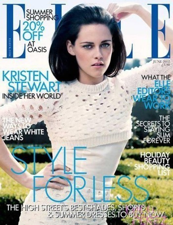 Kristen Stewart en couverture du magazine ELLE