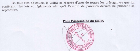 Le CNRA prêt à en découdre avec Bougane Guèye Dani