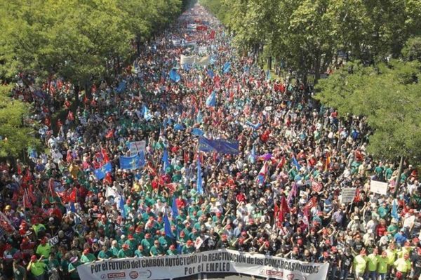 Affrontements sur fond d'austérité à Madrid