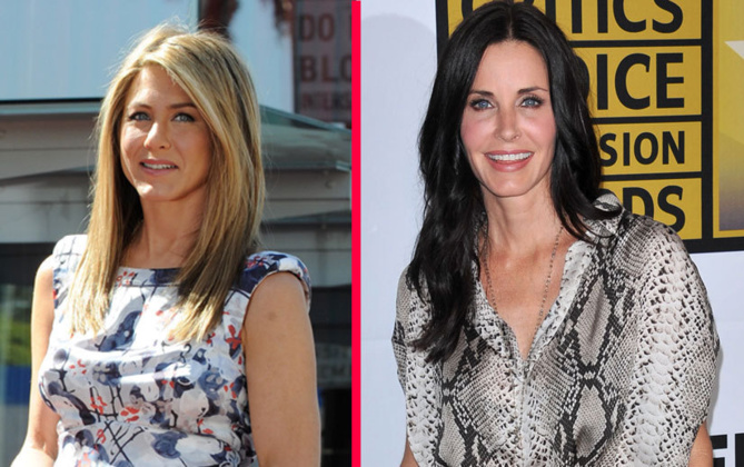 Jennifer Aniston et Courteney Cox : enfin la réconciliation !