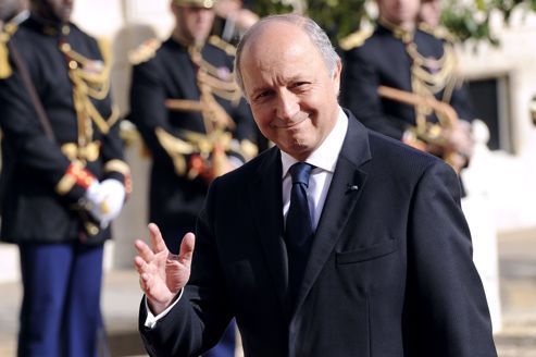 Fabius en visite à Dakar